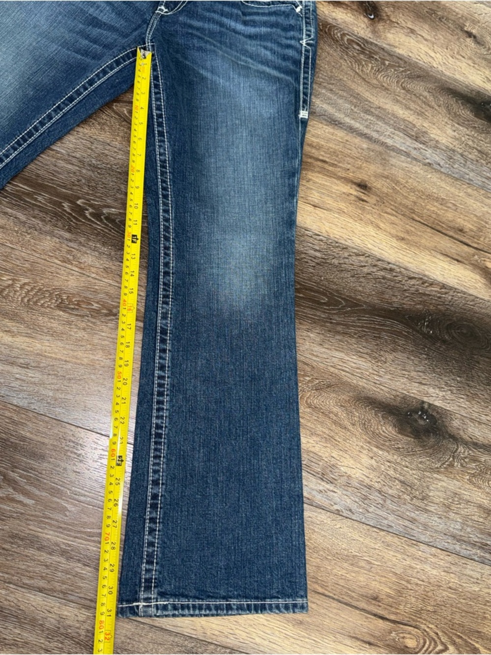 NWOT🔥ARIAT Women's Mid Rise Flame Resistant Boot Cut Jeans Size 31R - Picture 12 of 13